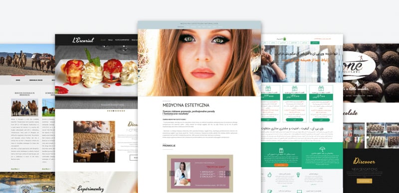 Anna Solas - Photographers Portfolio Photo Gallery Moto CMS 3 Template - Features Image 3