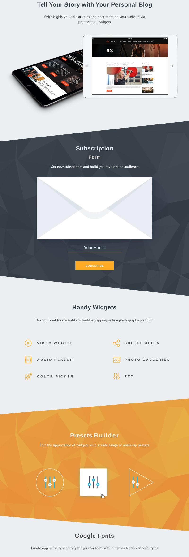 Tema Moto CMS 3 Responsive #66390 Crossfit - Fitness Club Premium - Immagine Caratteristiche 4
