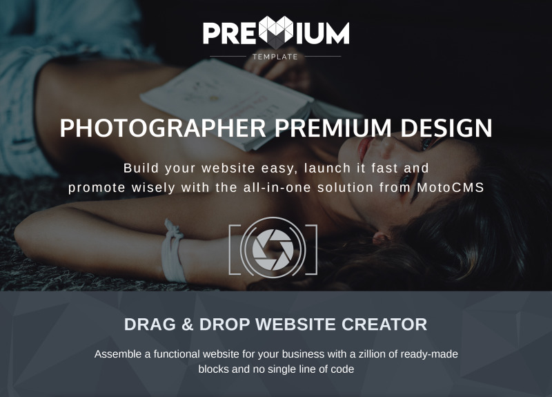 Oristi - Photographer Portfolio Moto CMS 3 Template - Features Image 1