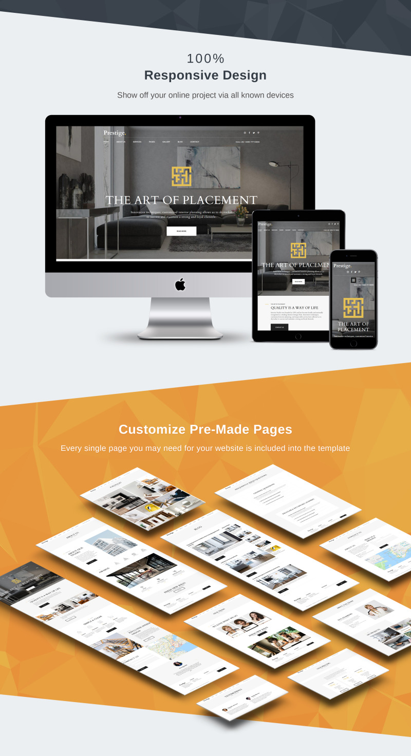Best Interior Design Responsive Moto CMS 3 Template №66413 - Eigenschappen Afbeelding 3