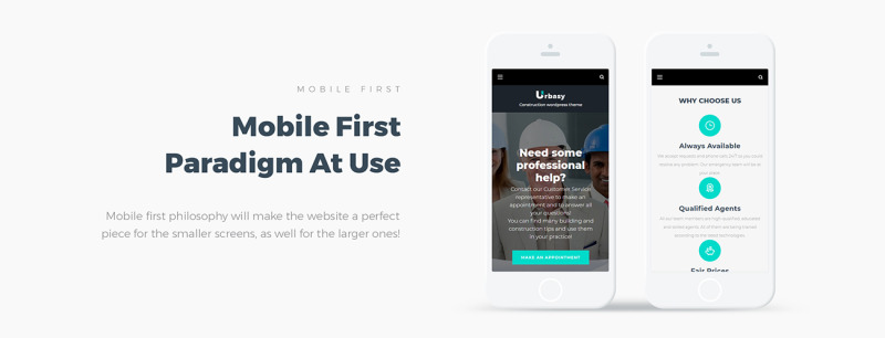 Urbasy - тема WordPress для строительной компании - Изображения фич 4