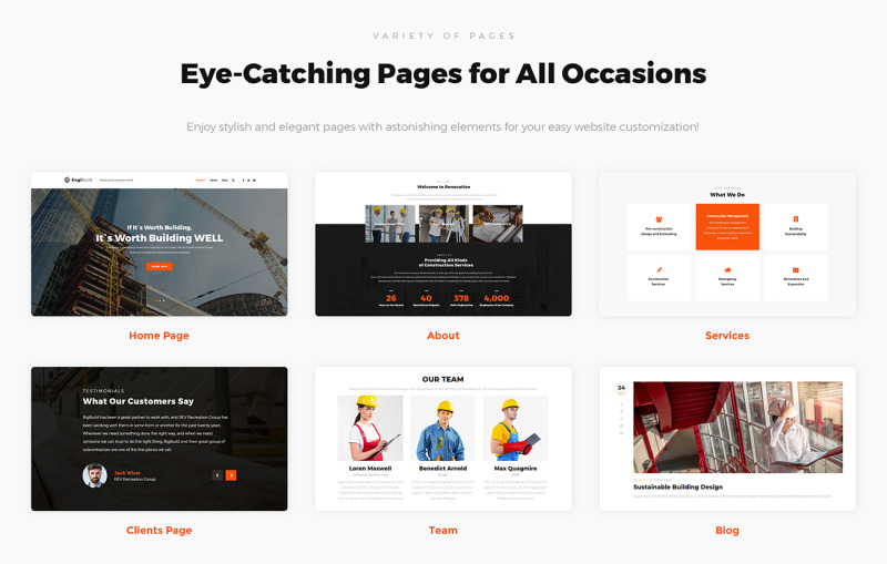 EngiBuild - Construction WordPress Theme - Features Image 2