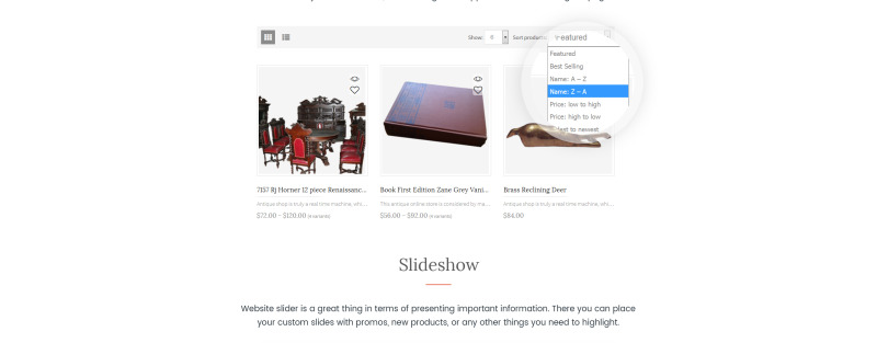 OldUnit. - Antique Store Shopify Theme - Features Image 5