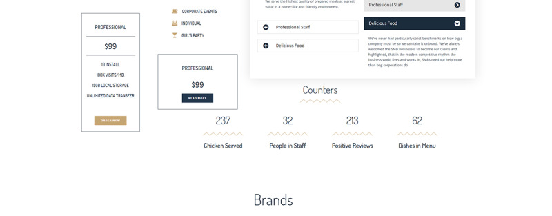 Catering Chief - Catering Joomla Template Responsive Joomla Template №67151 - Eigenschappen Afbeelding 6