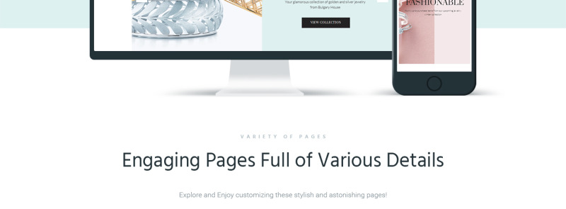 Diamanzza - Jewelry Store WooCommerce Theme - Features Image 2