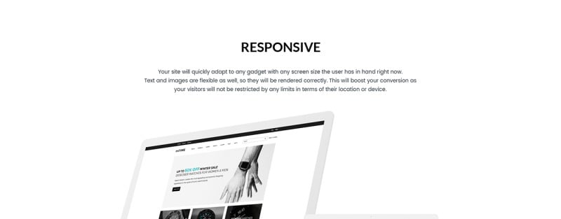 OnTime - Elegant Watches & Accesories Store OpenCart Template - Features Image 1