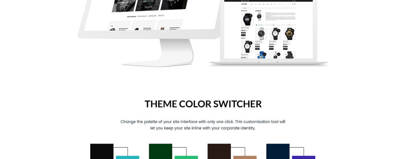 OnTime - Elegant Watches & Accesories Store OpenCart Template - Features Image 2
