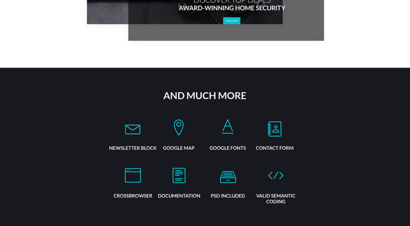 ASCEEDON - Security Products OpenCart Template - Features Image 7
