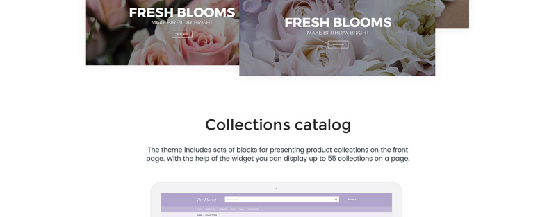The Florist - Flower Shop 响应式Shopify模板 #67531——特色图像 7