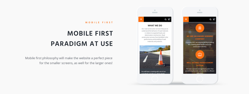 WordPress Theme namens Highwayz - Road Construction #67630 - Bildeigenschaften 4