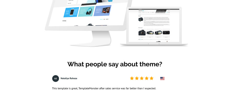 ElectroDo - Electronics Shop OpenCart Template - Features Image 2