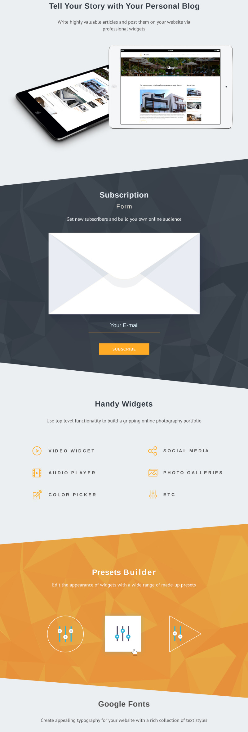 Resortio - Premium Moto CMS 3 Template - Features Image 4