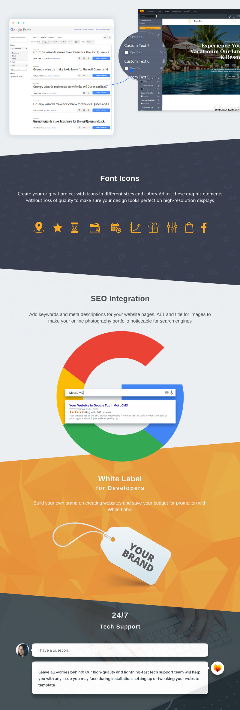 Resortio - Premium Moto CMS 3 Template - Features Image 5
