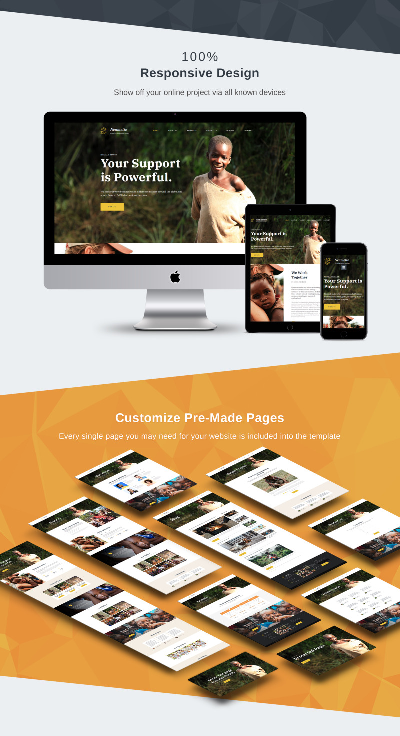 Neumette - Ngo Premium Moto CMS 3 Template - Features Image 3