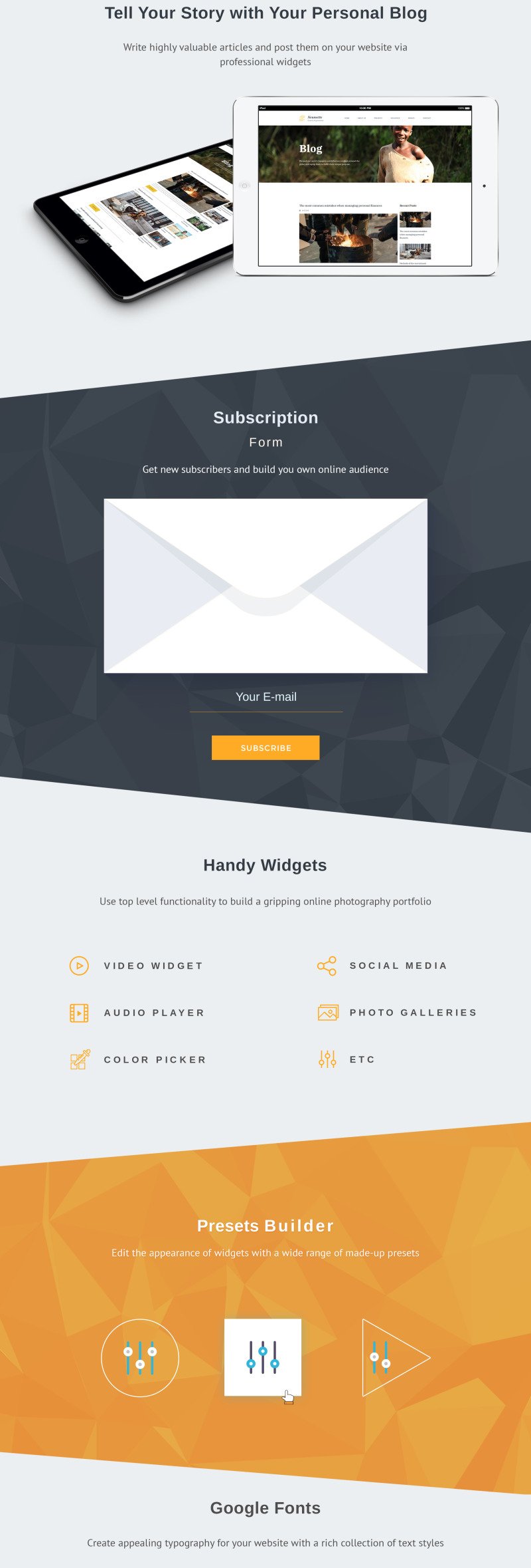 Neumette - Ngo Premium Moto CMS 3 Template - Features Image 4