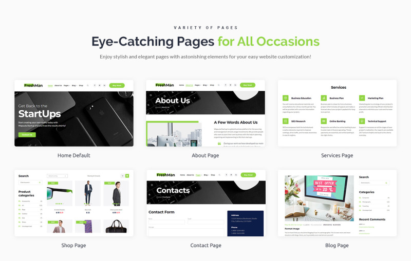 Freshmen - Startup Company WordPress Elementor Theme - Features Image 2