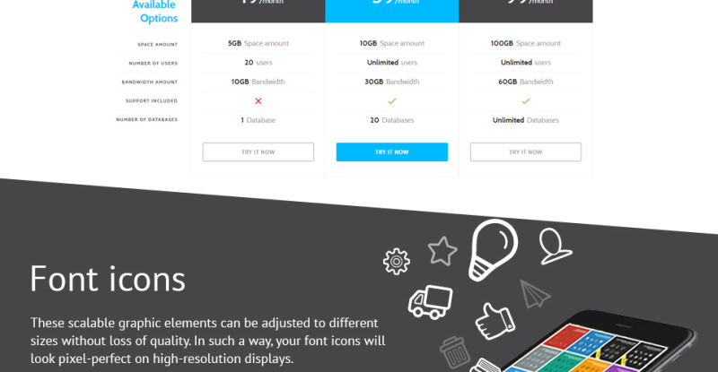 Intense - Startup Company Mobile App with Built-In Novi Builder Responsive Landingspagina Template №68446 - Eigenschappen Afbeelding 5