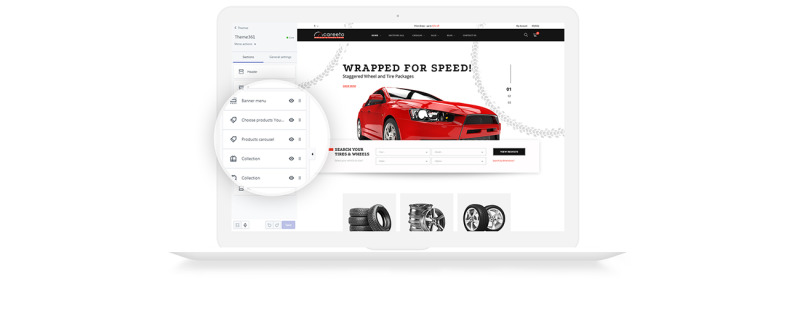 Careeto - Fancy Car Parts Online Store Shopify Theme - Features Image 5