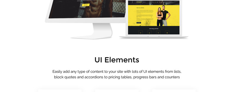 Muscle - Sports Clean Joomla Template - Features Image 2