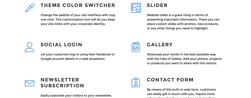 Muscle - Sports Clean Joomla Template - Features Image 6