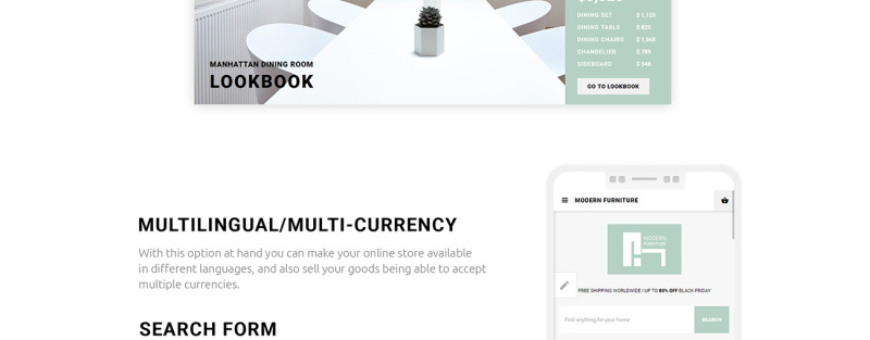 Furniture Store OpenCart Template - Features Image 6