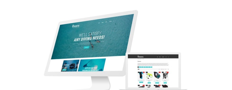 Diventis - Diving Equipment Online Store Shopify Theme - Features Image 1