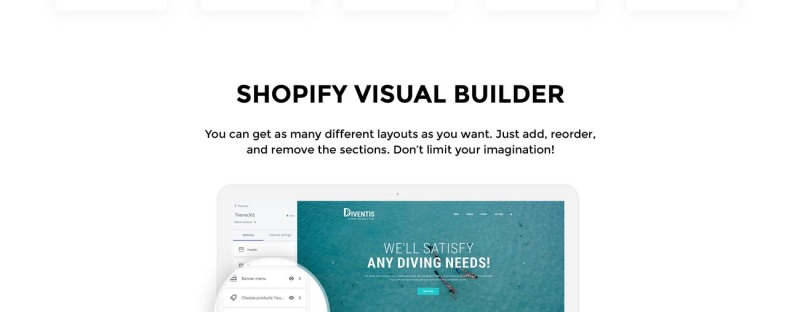 Diventis - Diving Equipment Online Store Shopify Theme - Features Image 4