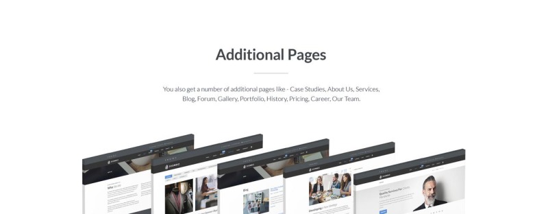 Joombiz - Elegant Business Company №69909 - Изображения фич 10