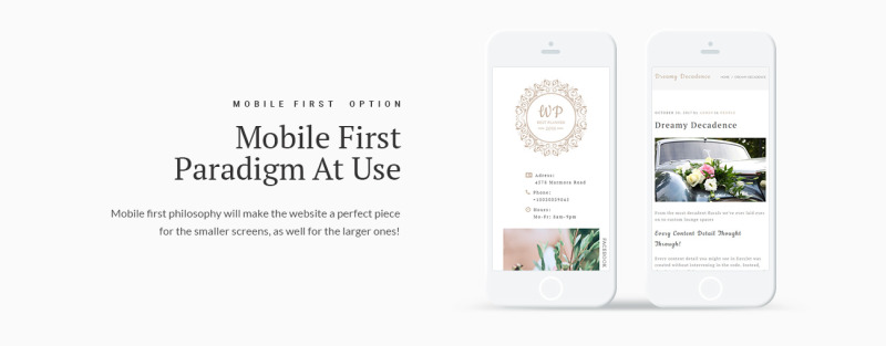 Belle Fleur - Wedding Landing Elementor WordPress Theme - Features Image 4