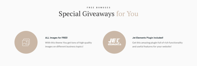 Belle Fleur - Wedding Landing Elementor WordPress Theme - Features Image 5