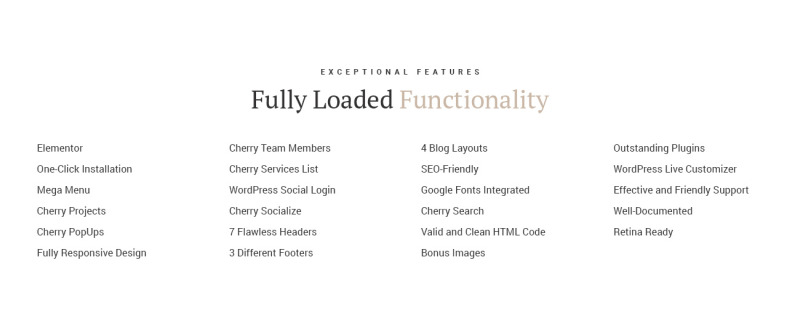 Belle Fleur - Wedding Landing Elementor WordPress Theme - Features Image 7