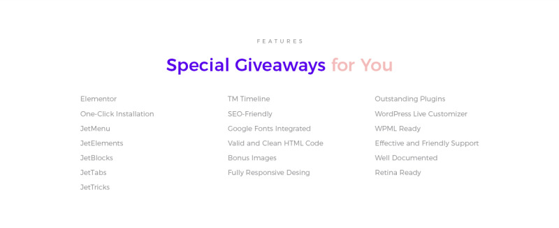 Blankos - Creative Minimal Responsive WordPress Elementor Theme - Features Image 7