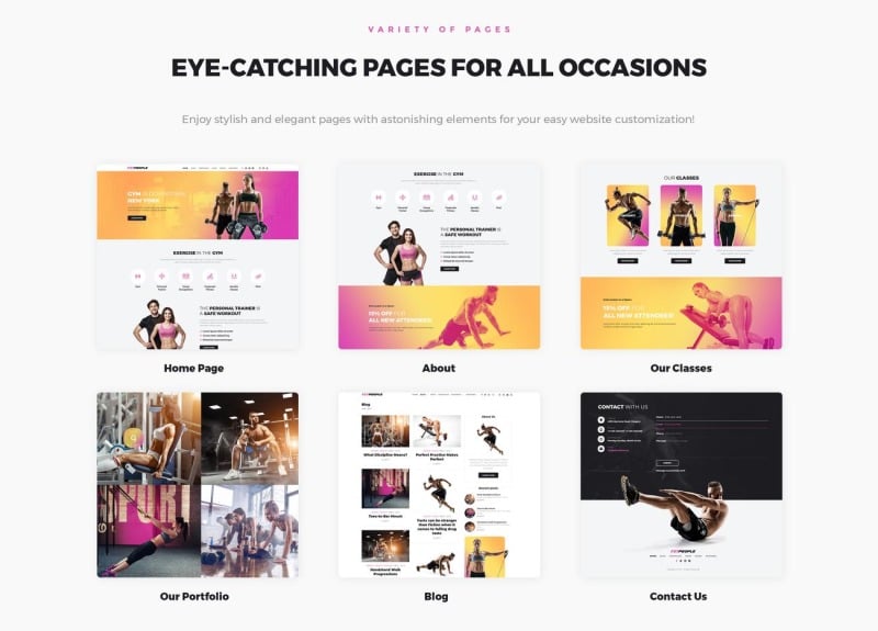 FitPeople - Fitness WordPress Elementor Theme - Features Image 2