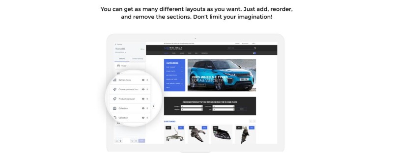 Tema Shopify Multibuy - Multipurpose Store #71066 - Imagen de características 7
