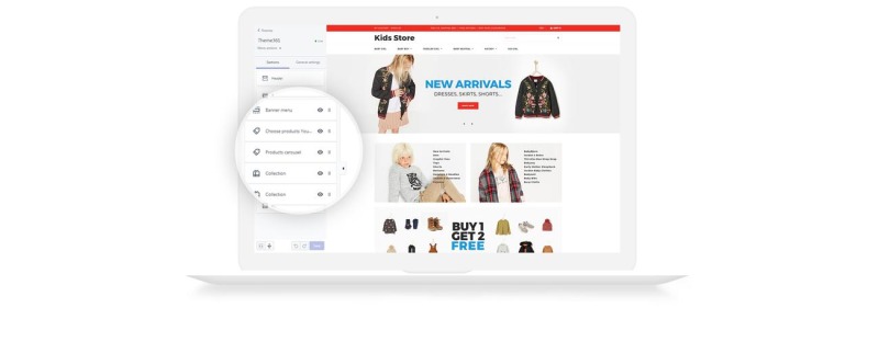Kids Clothing Store Shopify Theme - Features Image 5