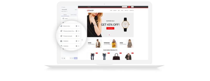 OpShop - Nagykereskedelmi Shopify téma - Képpel 5