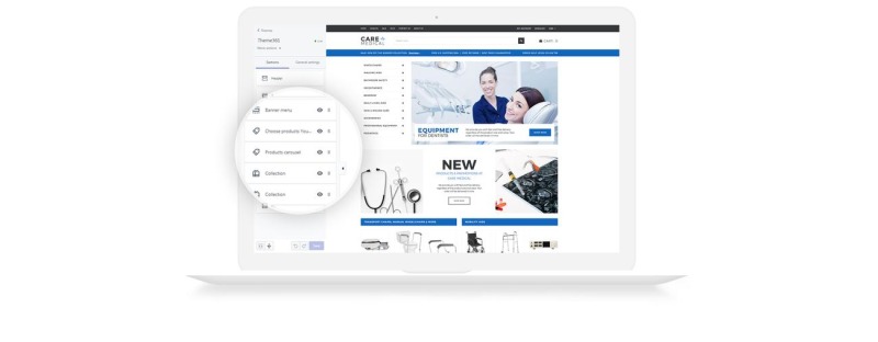 Tema Shopify Care - Medical Equipment #71257 - Imagen de características 5