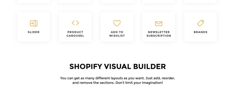 Tema Shopify Kitchen Supplies #71323 - Imagen de características 4