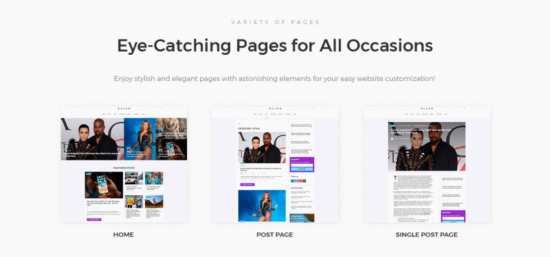 Slife - Lifestyle WordPress Elementor Theme - Features Image 2