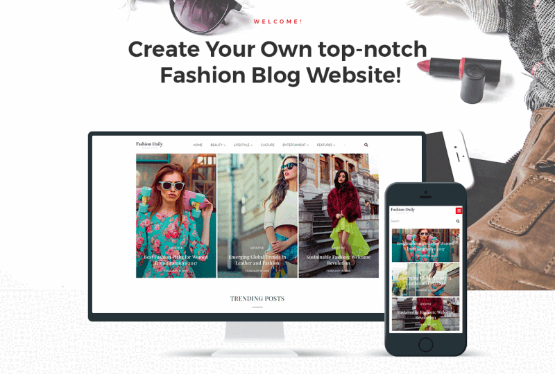 Fashion Daily - Fashion Blog Elementor №71555 - Изображения фич 1