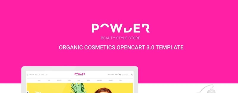 Powder - Beauty Store OpenCart Template - Features Image 1