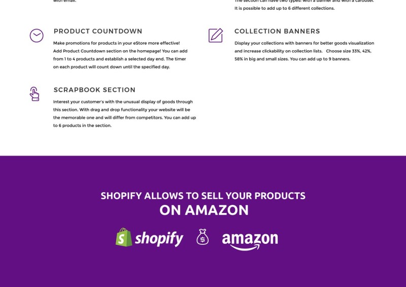 Tema Shopify Loud M - Music Instruments Store #71713 - Imagen de características 11