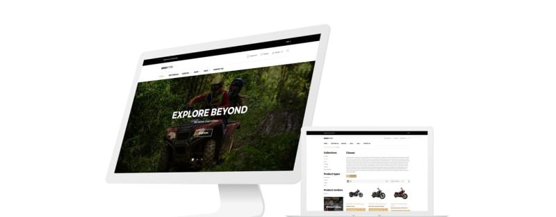 Download Bikentor - Extreme Motorcycle Online Store Shopify Theme #71788 | Premium themes & Plugins 1 Bikentor - Extreme Motorcycle Online Store Shopify Theme - Features Image 1