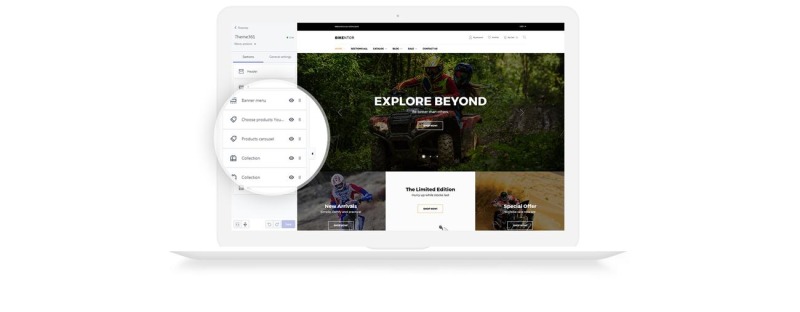 Download Bikentor - Extreme Motorcycle Online Store Shopify Theme #71788 | Premium themes & Plugins 5 Bikentor - Extreme Motorcycle Online Store Shopify Theme - Features Image 5