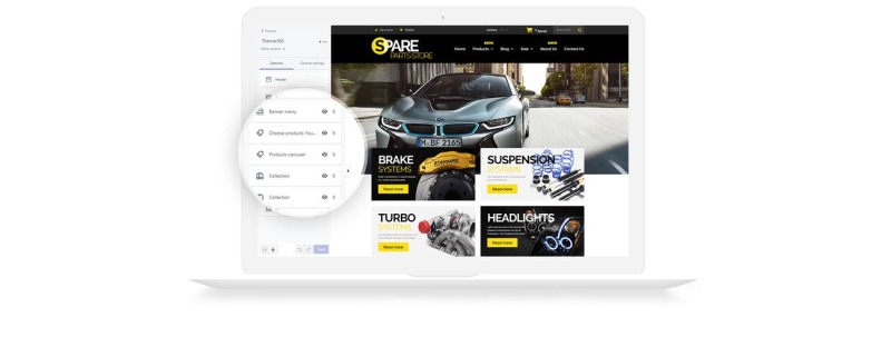 Spare Parts Store Shopify Theme - Features Image 5