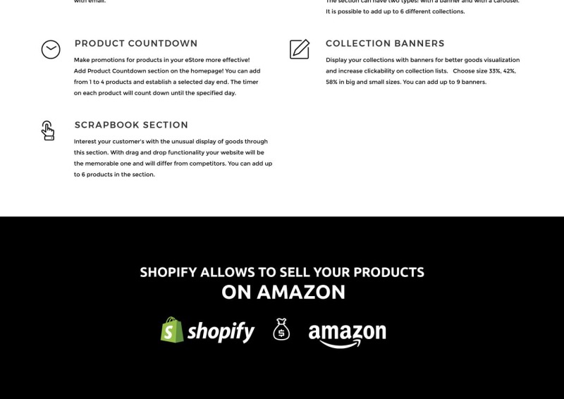 Tema Shopify Pugovka - Modern Fashion Online Store #71878 - Imagen de características 11