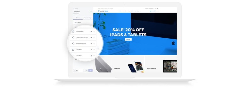 Laptopshop Shopify Theme - Features Image 5