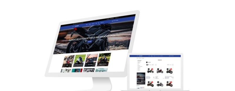 Motosport Responsive Shopify Theme - Features Image 1