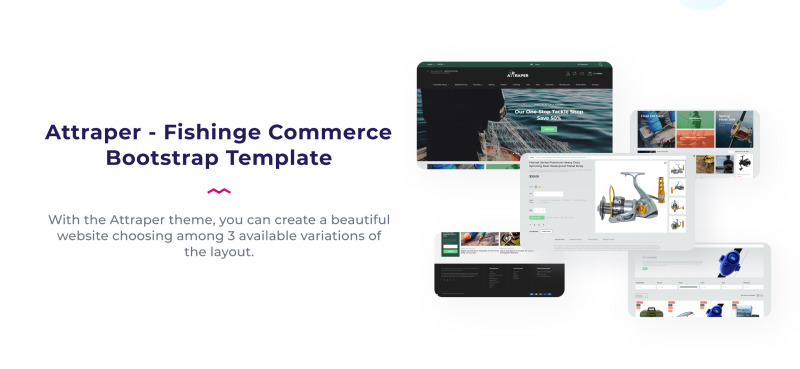 Attraper - Fishing eCommerce Bootstrap Template PrestaShop Theme - Features Image 3