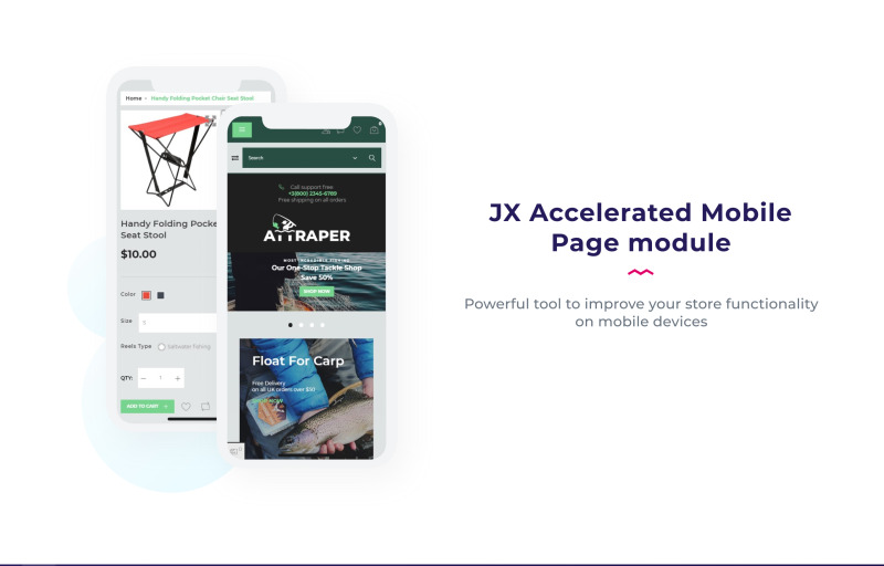 Attraper - Fishing eCommerce Bootstrap Template PrestaShop Theme - Features Image 7